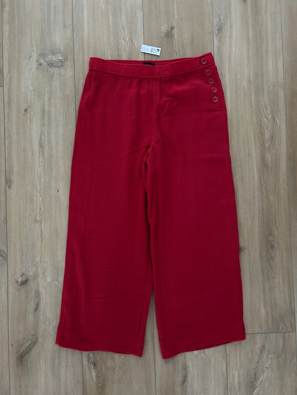 NWT - TALBOTS Wide Leg Pants in Red